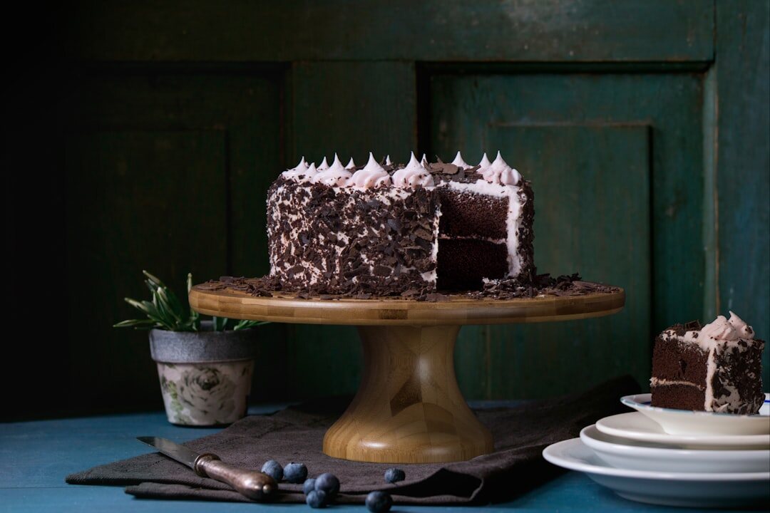 homemade chocolate cake