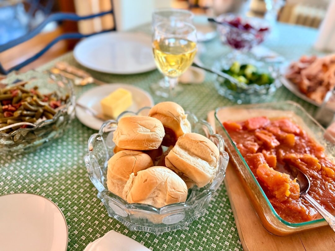 family dinner table